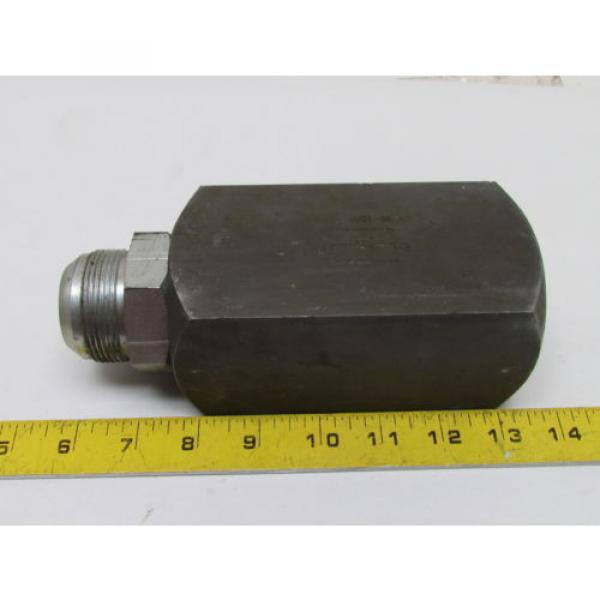 Rexroth Canada Greece Hycon 45/84 Carbon Steel 1-1/2&#034; Check Valve Hydraulic 1-7/8x12 Thread #3 image