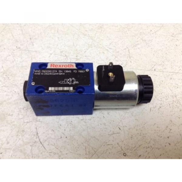 Rexroth Dutch Korea Bosch R900561274 Hydraulic Valve 24 VDC 4WE 6 D62/EG24N9K4 (TSC) #1 image