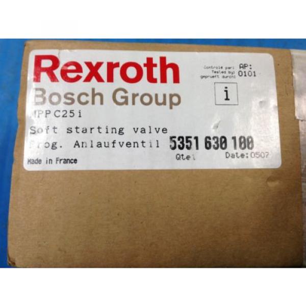 LOT Korea Australia OF 2 NEW REXROTH BOSCH MPP C25i SOFT STARTING VALVE 5351 630 100 (U4) #2 image