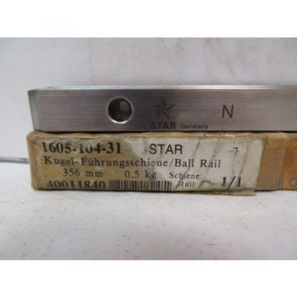 NEW France china REXROTH STAR LINEAR BEARING RAIL 1605-104-31 356MM 40011840 #2 image