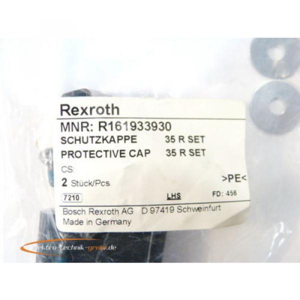 Bosch Singapore Italy Rexroth R161933930 Schutzkappe 35 R SET VPE = 2 St.   &gt; ungebraucht! &lt; #2 image