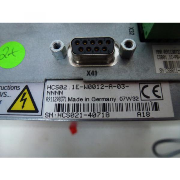 Rexroth Singapore Italy HCS02.1E-W0012-A-03-NNNN+CSB01. 1C-PB - ENS - NNN - L1-S-NN - FW+Card #3 image