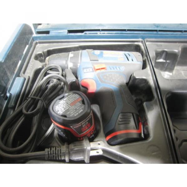 Bosch PS31-2AL 12V Li-Ion 3/8&#034;  Cordless Drill/Driver NO RADIO 2 STORAGE CASES #4 image