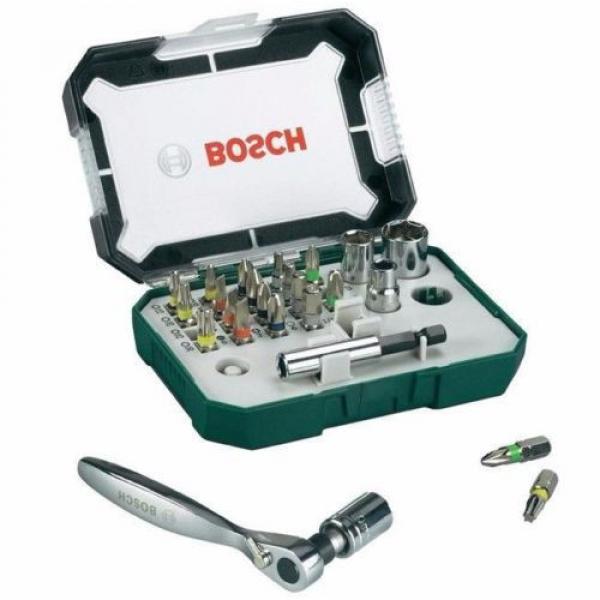 Bosch Screwdriver Bit and Ratchet Set with Colour Coding 26pcs / Crdless no ixo4 #2 image