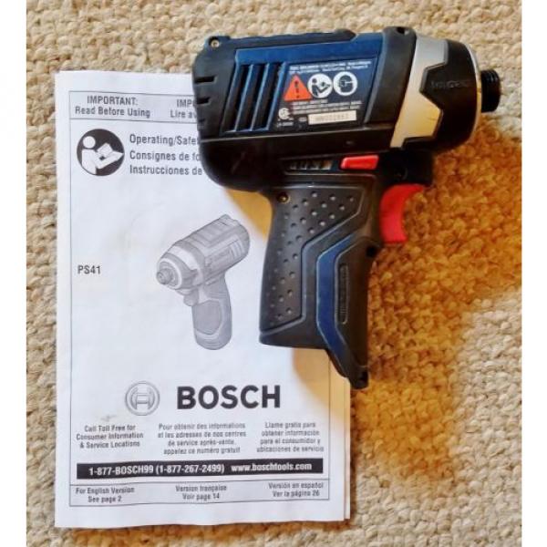 BOSCH PS41 PS41B 12V 12 Volt MAX LITHIUM CORDLESS 2-Speed POCKET DRILL/DRIVER #5 image