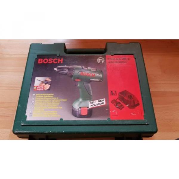 Taladro inalámbrico BOSCH PSR 9,6 VE-2 1.5 Ah CARGADOR (BATERÍA AVERIADA) #2 image