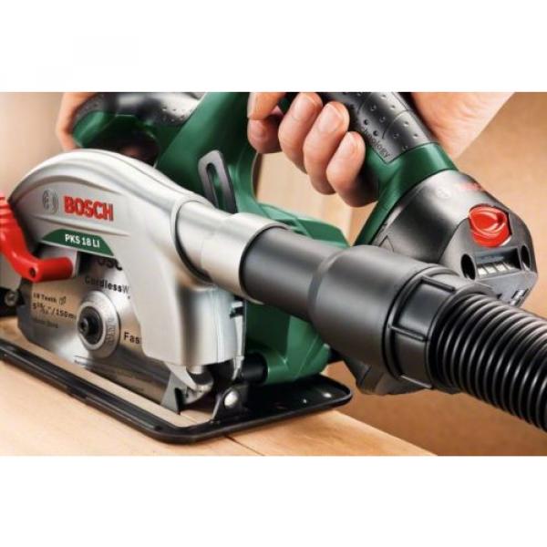 Bosch - PKS 18 Li (BARE TOOL.) Cordless Circular Saw 06033B1300 3165140743266 #6 image