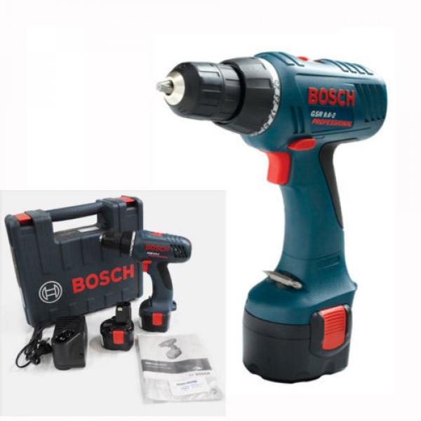 Bosch GSR 9.6-2 1.5Ah Professional Cordless Drill Driver Full Set #1 image