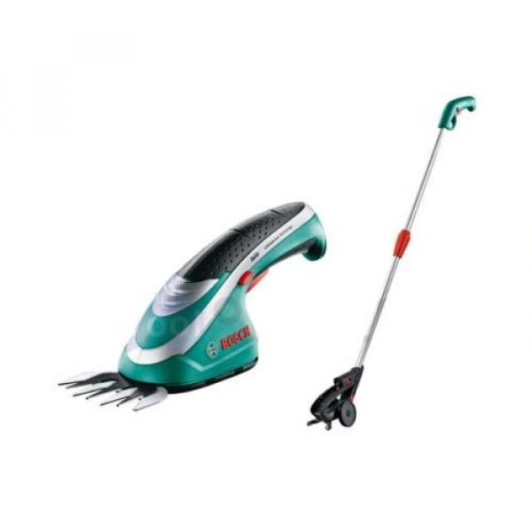 Bosch Isio3 Cordless Shrub Grass Shear + stand stick #1 image