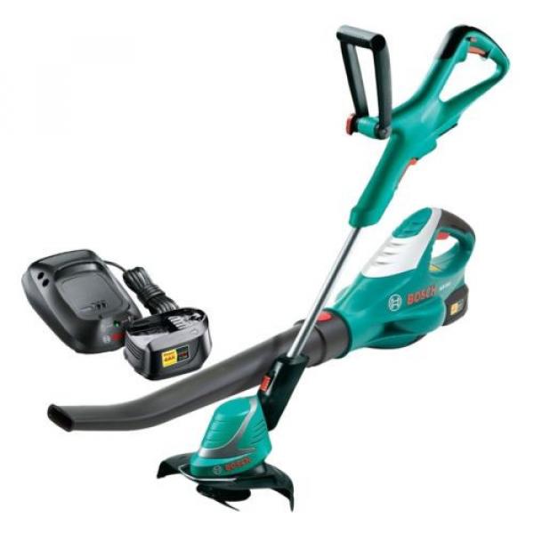 Bosch 18v Li-Ion Cordless Grass Trimmer &amp; Leaf Blower Kit ART 26-18 Li/ALB 18 Li #6 image