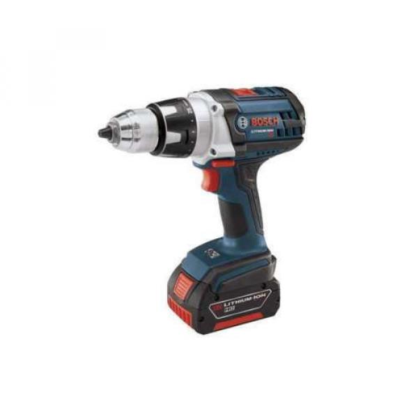 Bosch 18V Li-Ion Brute Tough 1/2&#034; Heavy Duty Drill/Driver w/2 Batteries &amp; Case #1 image