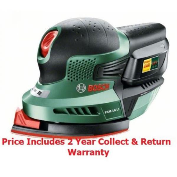 (2.5ah 18V upgrade) Bosch PSM 18 Li Cordless Sander 06033A1372 3165140740036 #1 image