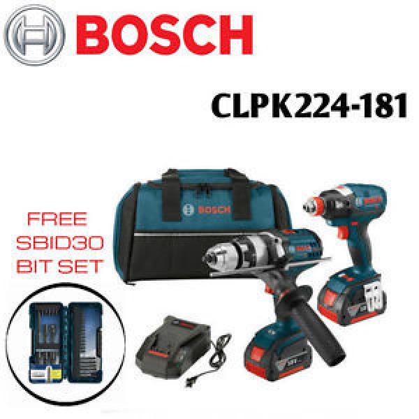 Bosch CLPK224-181 18V Cordless Combo Hammer/Drill and Impact Driver; SBID30 #1 image