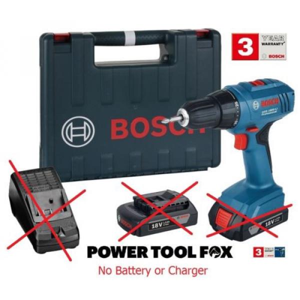 B A R E TOOL Bosch GSR 1800-Li Cordless Drill Driver 06019A8373 3165140726771 #1 image