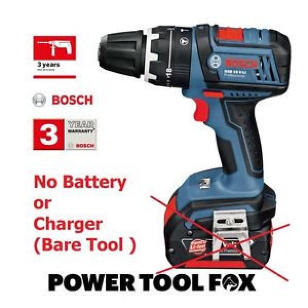 Bosch GSB 18V-Li BARE TOOL Dynamic Cordless COMBI DRILL 0615990G9H 3165140810340 #1 image