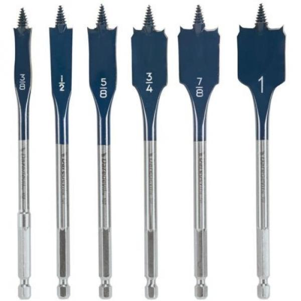 Bosch Daredevil Standard Spade Bit Set Paddle Design Faster Drilling (6-Piece) #1 image