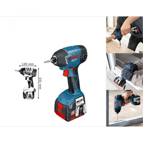 Bosch GDR14.4V-LI Professional 4.0Ah Cordless Li-ion Impact Drive Full Set #2 image