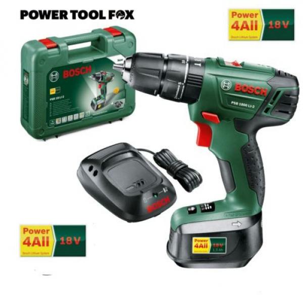 stock 0 - PSR 1800 Li-2 Cordless 18V COMBI DRILL 06039A3170 3165140761581 *&#039; #1 image