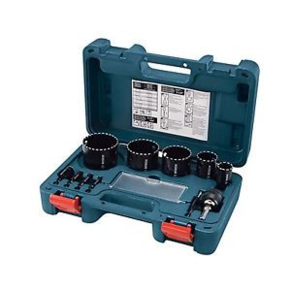 NEW Bosch HDG11 11 pc. Diamond Grit Hole Saw Set #1 image