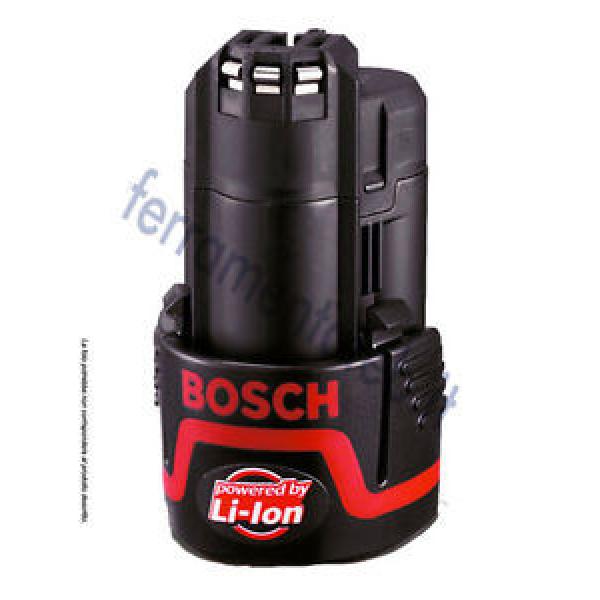 BATTERIA LITIO BOSCH 10,8V ORIGINAL 1,3AH (GBH-GSR-GSB-GDR) GARANZIA 2A PROFESS #1 image