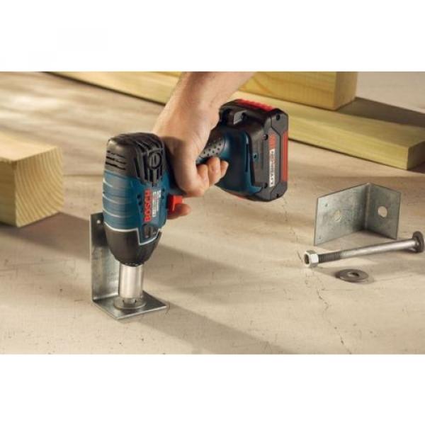 Cordless Impact Wrench, 1/2&#034; Drive, Bosch, 24618B #4 image