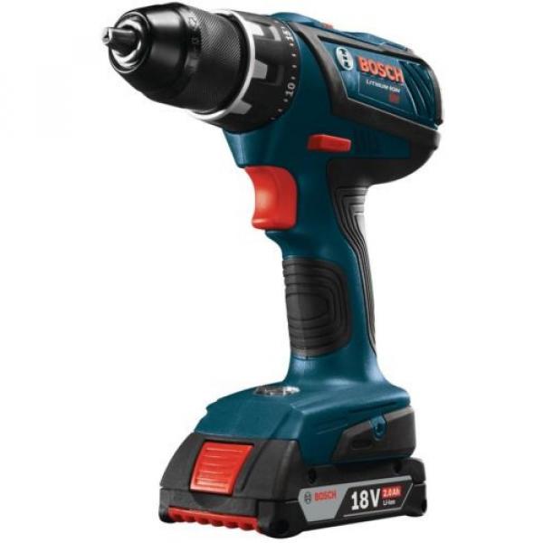 Bosch Li-Ion Drill/Driver Kit Cordless Power Tool Kit 1/2in 18V Keyless L-Boxx #2 image