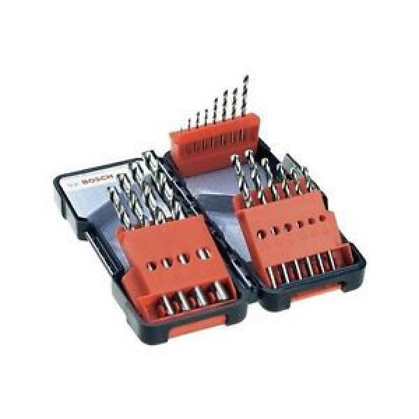 Bosch 2607019578 18pc Toughbox HSS-G Metal Drill Bit Set #1 image