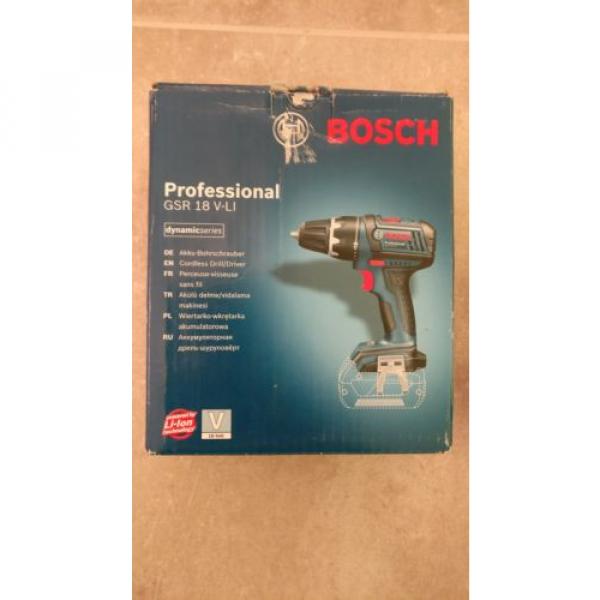 Perceuse-visseuse électrique sans fil Bosch GSR 18 Li PRO + 1 Batterie + Embouts #1 image