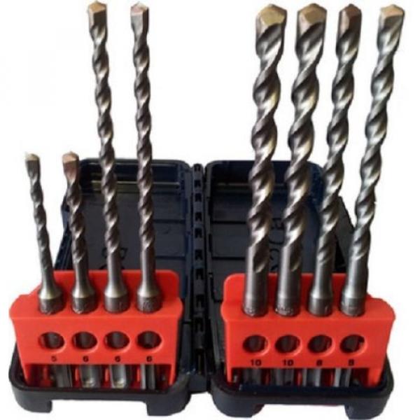 BOSCH 8pce SDS PLUS MASONARY DRILL SET IN CASE #2 image