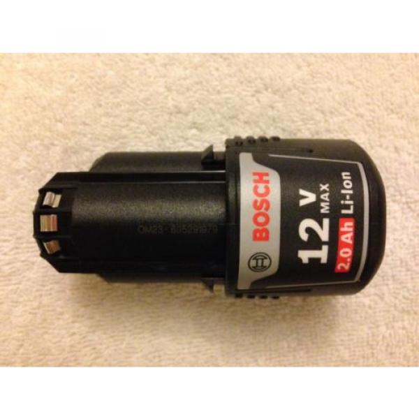 New Bosch BAT414 12V 12 Volt Max Lithium Ion 2.0Ah Battery Li-ion #2 image