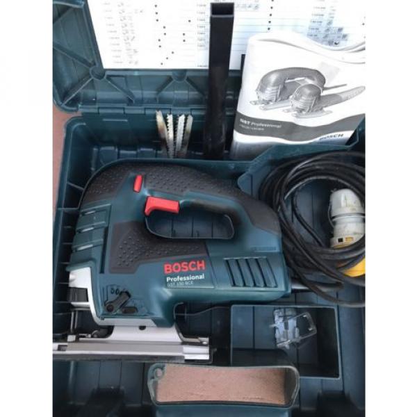 Bosch GST150 BCE  110v Heavy Duty Orbital Jigsaw + Carry Case #2 image