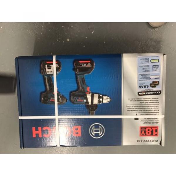 Bosch CLPK222-181 18-volt Lithium-Ion 2 Tools Combo Kits #2 image