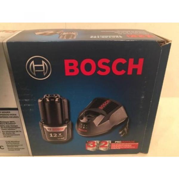 NEW BOSCH SKC120-102 12-VOLT MAX STARTER KIT 2.0AH HIGH CAPACITY BATTERY &amp; CHARG #5 image