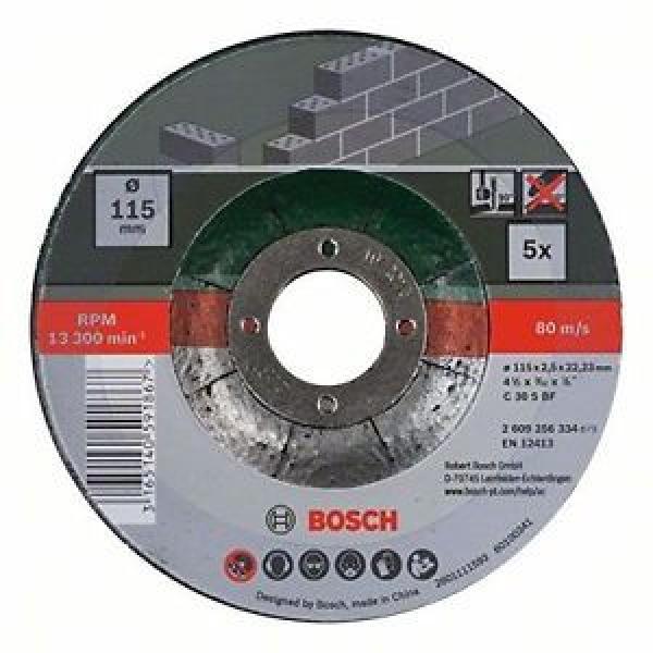 BOSCH Set Mola Taglio Pietra, 115x2,5 Mm, 5 Pezzi #1 image