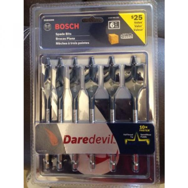 Bosch DSB5006 Spade Bits 6 PCS. #1 image