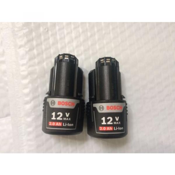 @@@@@@Brand NEW 2 Genuine Bosch 12v BAT414 2.0 Ah Battery Batteries @@@@@@@ #1 image