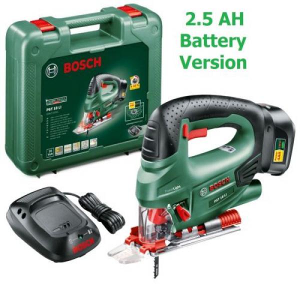 2.5ah VERSION Bosch PST18 Li Cordless Jigsaw 0603011072 3165140740012 # #1 image