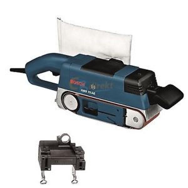 BOSCH BELT SANDER GBS 75 AE SET + CASE + FRAME STAND #1 image