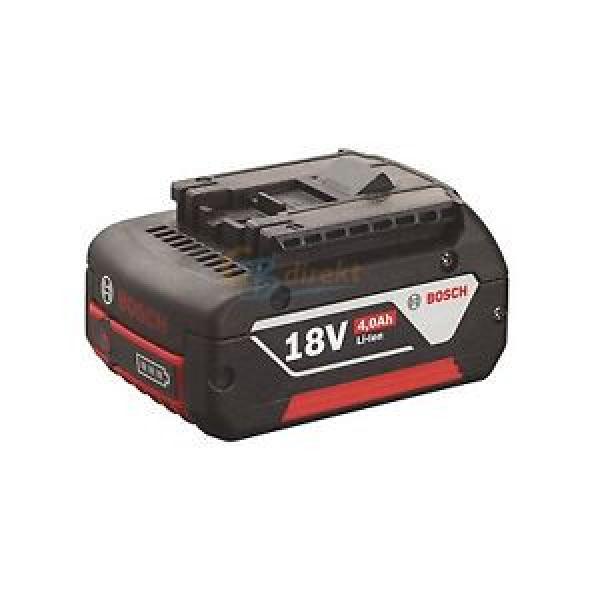 BOSCH 18V SPARE BATTERY PACK GBA 18V LI-ION 4,0 AH ORIGINAL E.G. FOR GSR GSB GKS #1 image