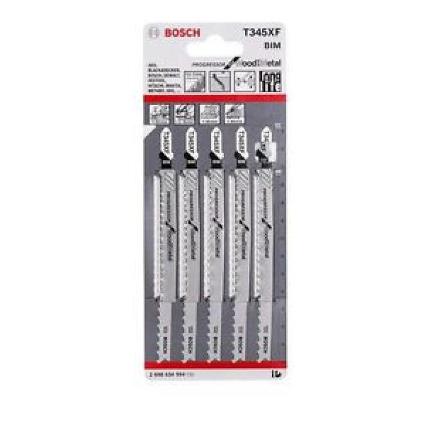 Bosch T345XF Jigsaw Blades Pk5 X1 Pack #1 image