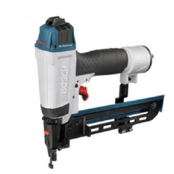 Bosch Magnesium Pneumatic Air Stapler Gun Staple Nailer Adjustable Depth Drive #1 image