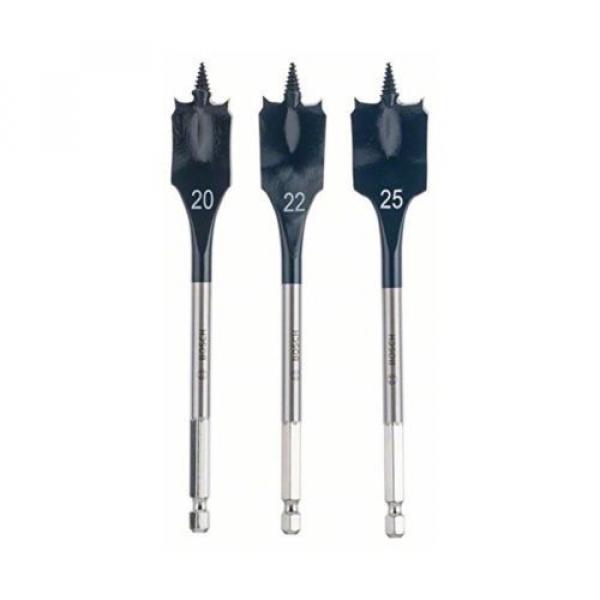 Bosch 2608587011 20/22/25 mm Self-Cut Speed Spade Bit Set (3-Piece) #2 image